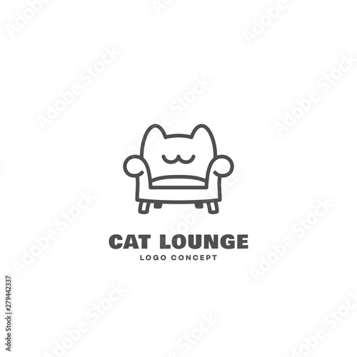 Cat lounge logo