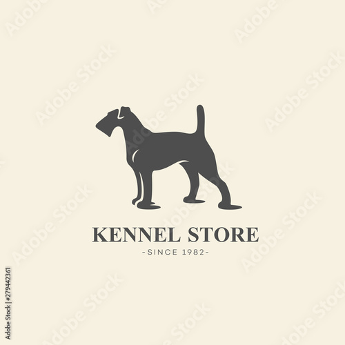 Fox terrier logo