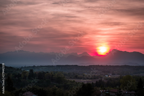 Evening in the countryside of Friuli © zakaz86