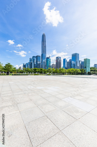 Cityscape of Shenzhen City, Guangdong Province, China