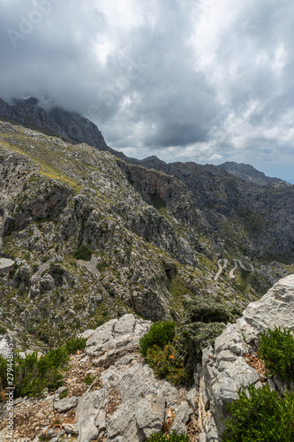 landscape of Sierra de Tramuntana, Mallorca, Spain