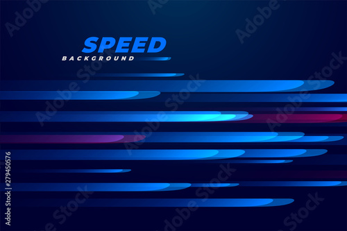 blue speed motion lines background