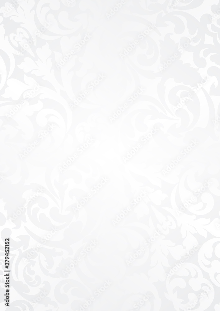 white background with abstract pattern