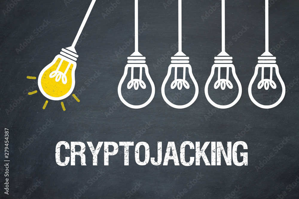 Fototapeta premium Cryptojacking