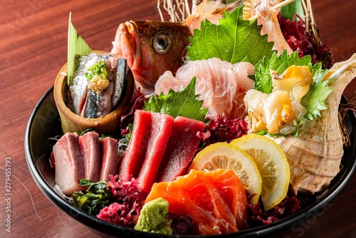 Półmisek Sashimi ze świeżych ryb