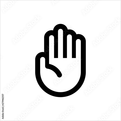 Stop Hand Icon