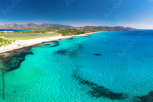 Porto Giunco beach, Villasimius, Sardinia, Italy