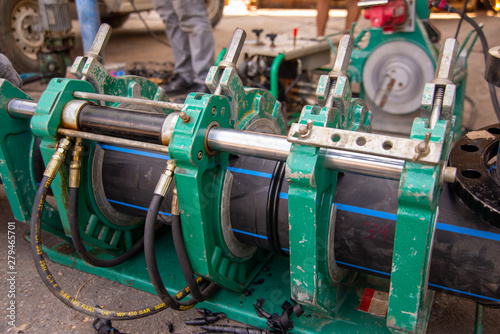 welding the connecting of HDPE pipe