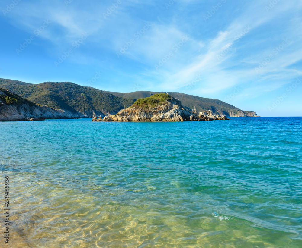 Fototapeta premium Summer sea coast, Sithonia, Greece