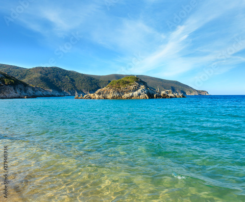 Summer sea coast, Sithonia, Greece