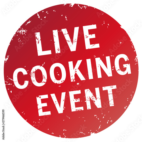 Button Live Cooking Event zerkratzt