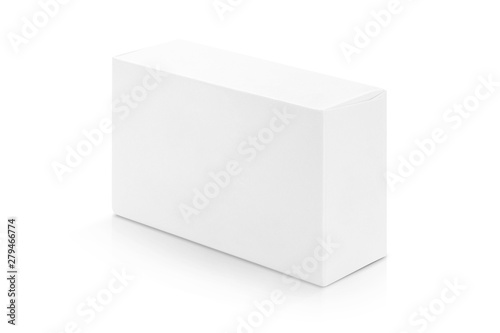 white paper box for products design mock-up © F16-ISO100