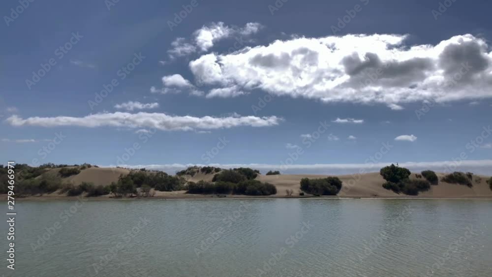 Several environments in one place: beach, vegetation, water and desert. Maspalomas, Gran Canaria, has it all. Several environments in one place: beach, vegetation, water and desert. Maspalomas, Gran Canaria, has it all.