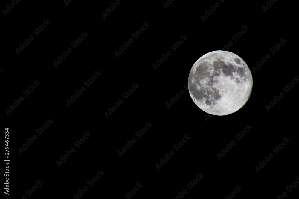 full moon in the sky