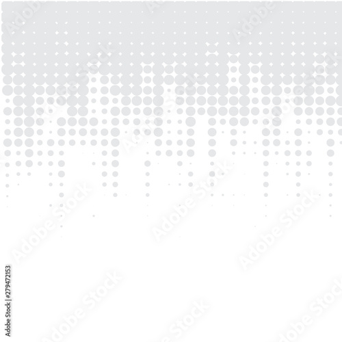 White  background  with gray dots