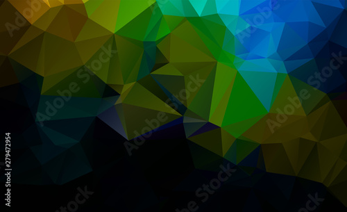 Vector Abstract geometric darkness black shape polygonal style