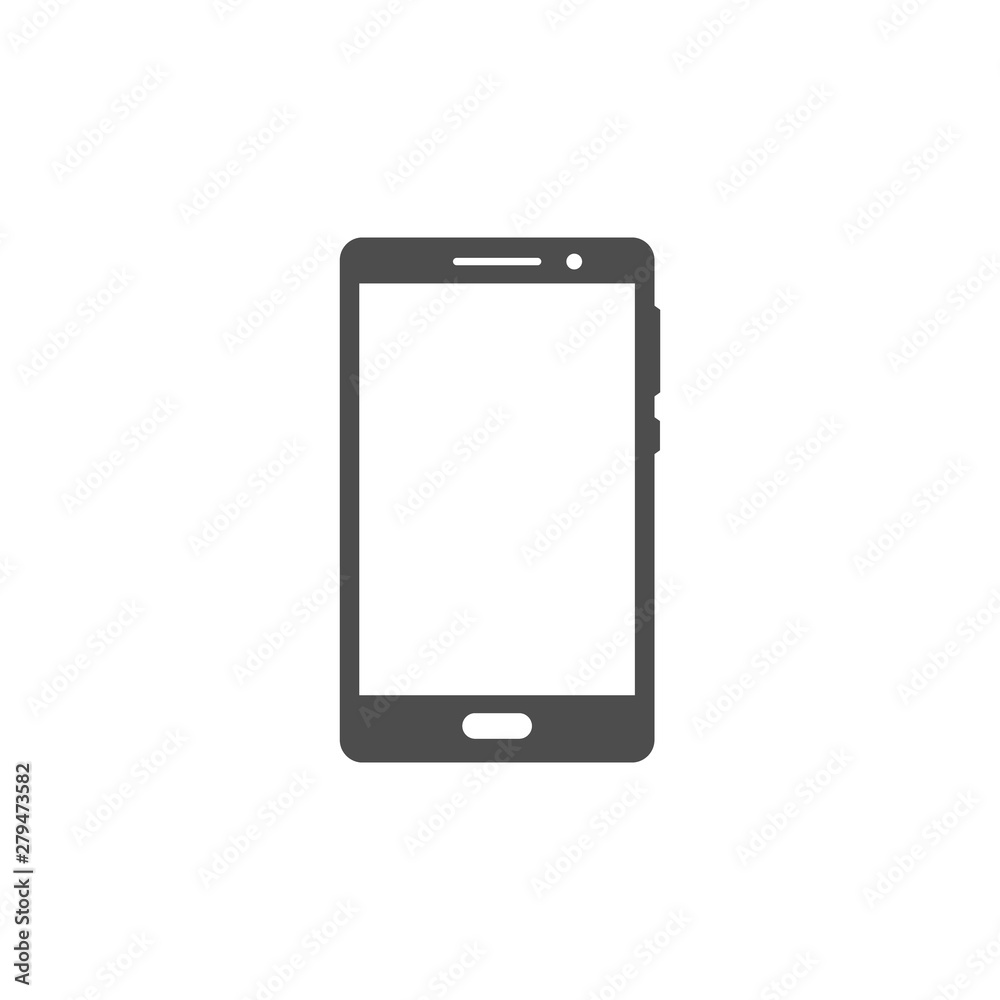 Smartphone or mobile phone icon Smartphone or mobile phone icon