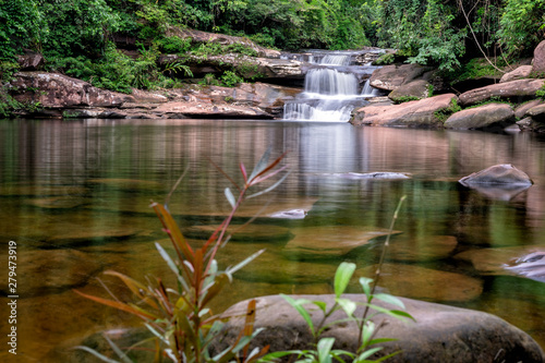 Water fall tat kham ban phaeng nakhon phanom photo