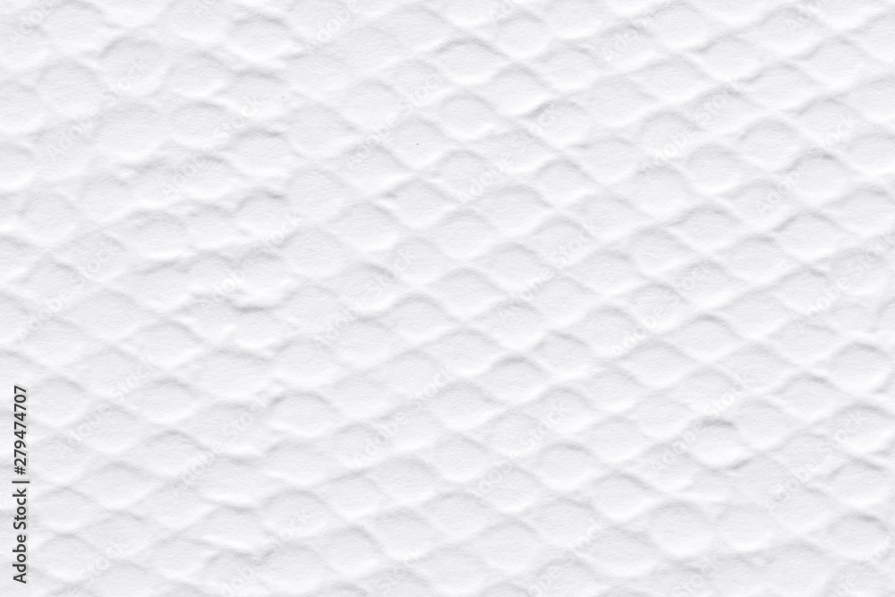 Fototapeta premium Contrast patterned white paper texture for your personal project.