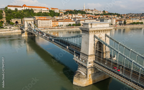 Chain Bridge over the Danube in Budapest