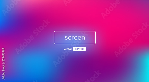Abstract blurred gradient background. Blue, pink color. Unfocused style bokeh. Colorful editable mesh. Soft pastel colored blur. Minimal modern style. Beautiful template. EPS10 vector illustration.