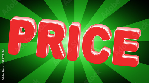 " Price " in green background. © Pavel Ignatov