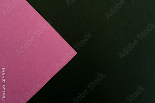 Blank pink and black geometric background. Layout for business, posters and banners.
