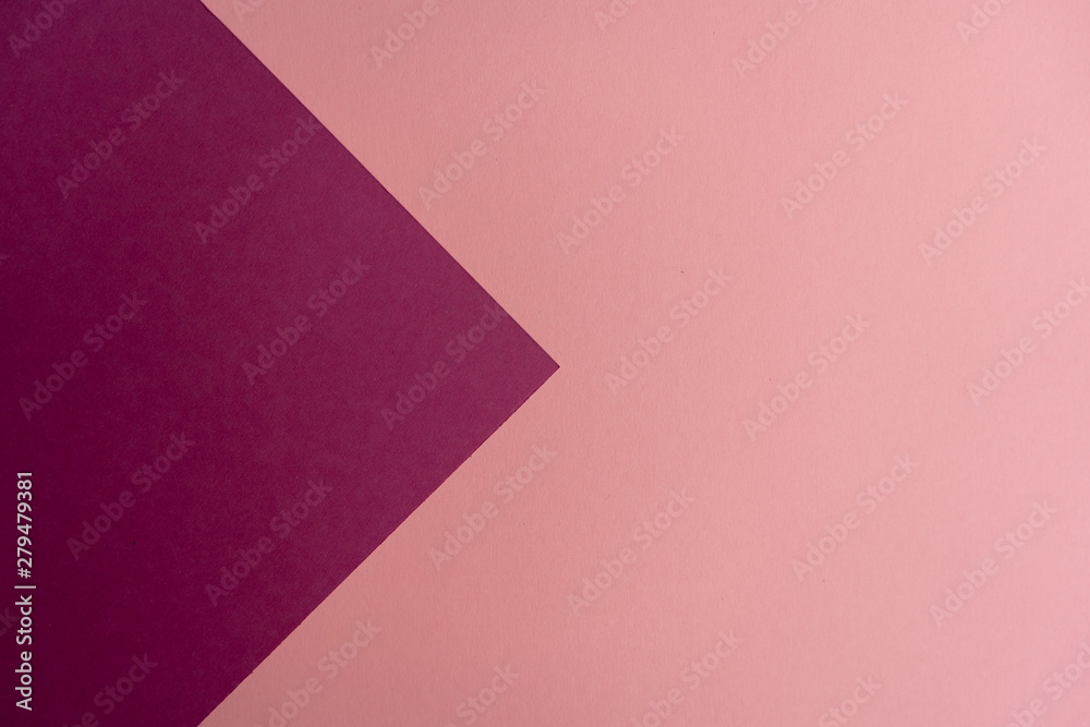 Blank pink geometric background. Layout for business, posters and banners.