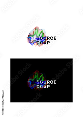 Source corp company logo template.