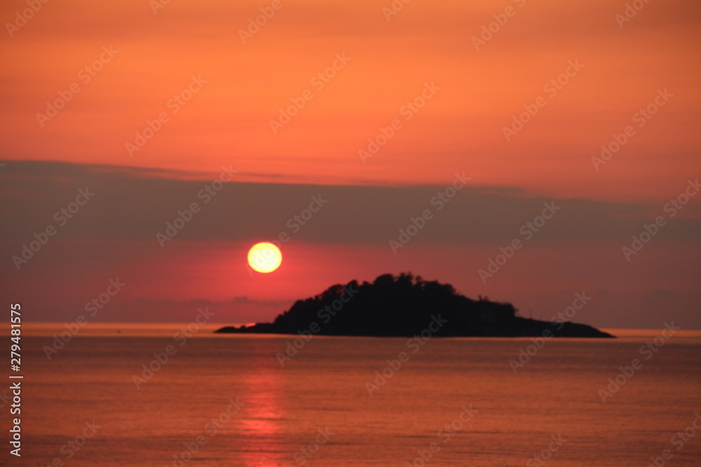 Giresun Adası Günbatımı (Giresun Island Sunset), Giresun Natural Wallpapers