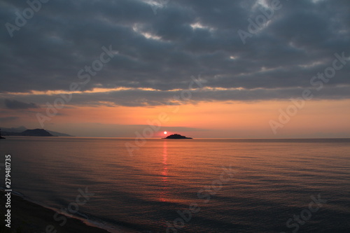 Giresun Adası Günbatımı (Giresun Island Sunset), Giresun Natural Wallpapers