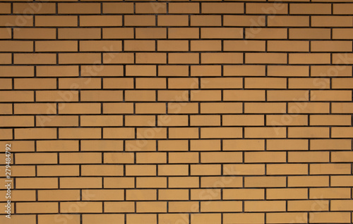 Brick wall with clay stones