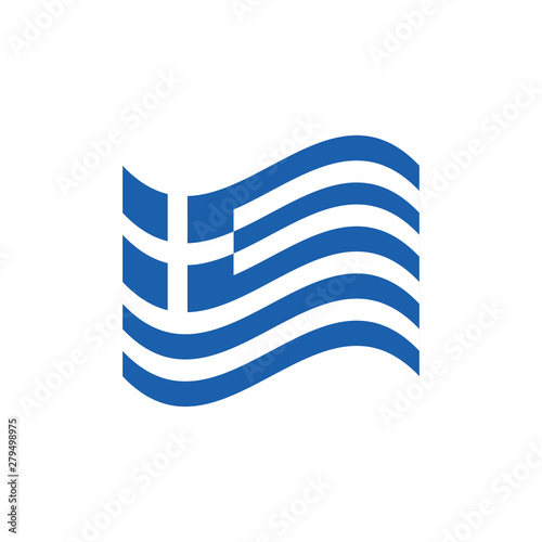 vector illustration of Greece flag sign symbol