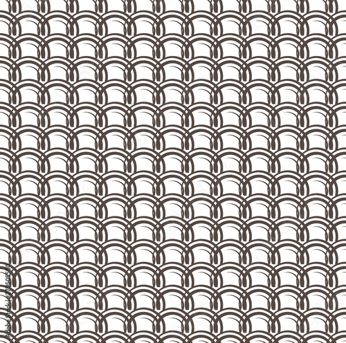 Seamless arc pattern line vector pattern pattern chaotic