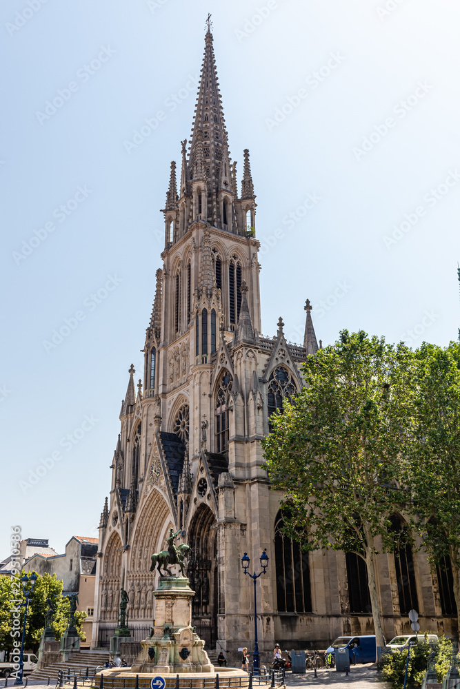 Fototapeta premium city of Nancy, in Lorraine, in the east of France