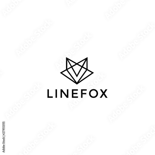 Abstract head fox logo vector design template in isolated white background Free Download Abstract head fox logo vector design template in isolated white background - GFXLoad