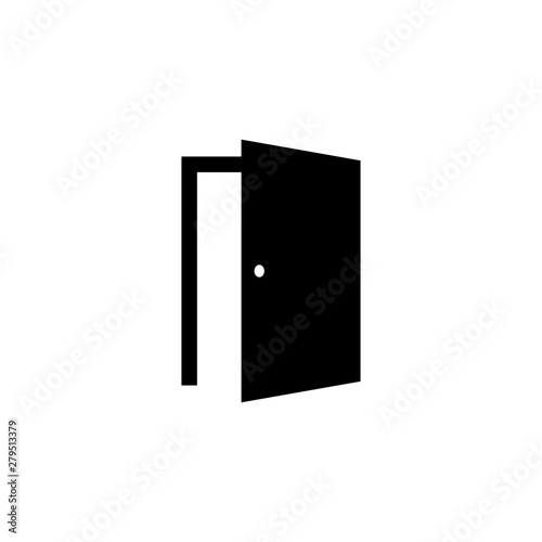 Door icon vector