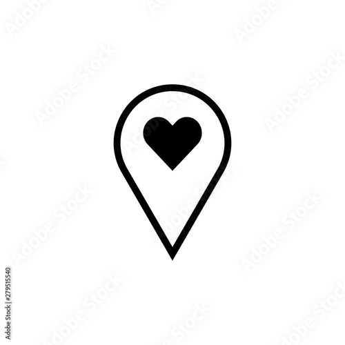Place icon vector