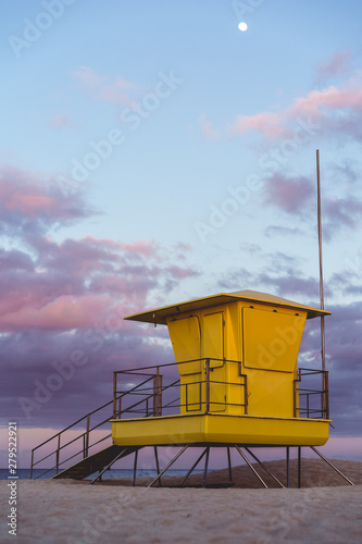 Lifeguard Tower In Fuerteventura
