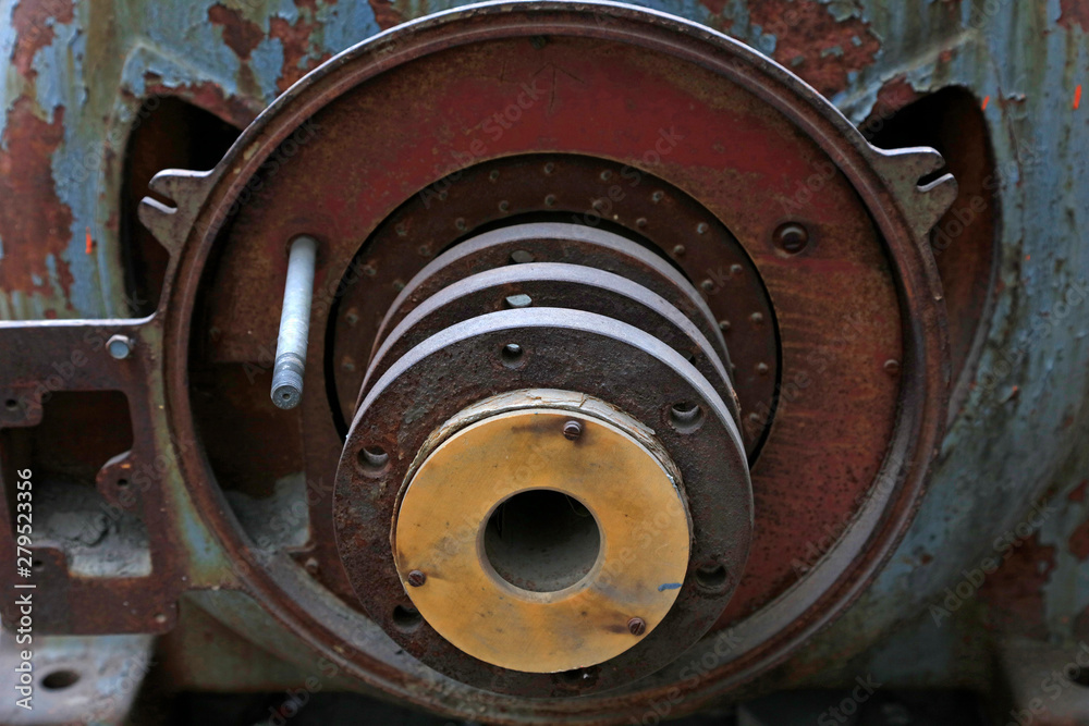 oxidation rust mechanical equipment