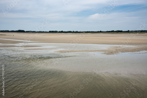 Obraz na płótnie maree basse havre st germain sur ay.jpg