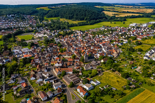 Allendorf Lumda in Hessen aus der Luft