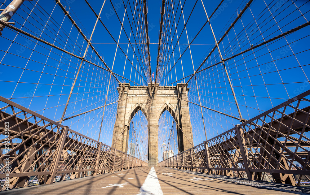 Obraz premium Most Brookliński