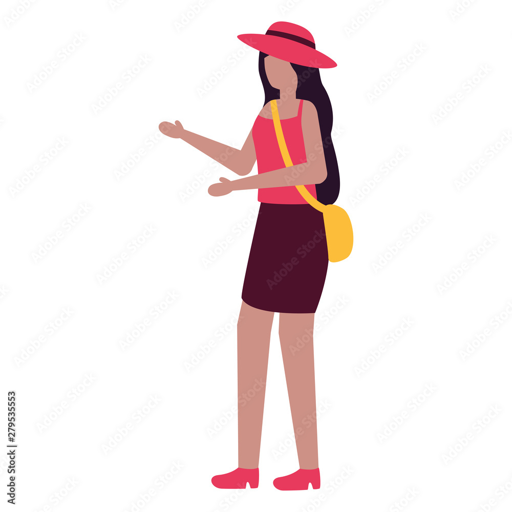 beautiful young woman avatar character beautiful young woman avatar character