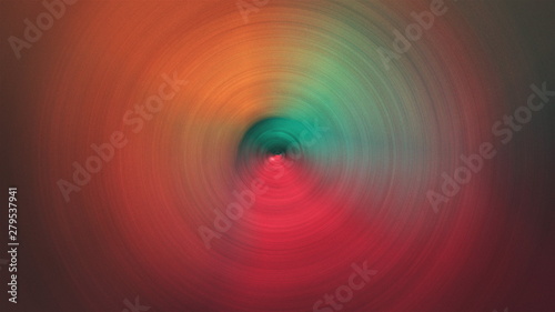 Modern radial abstraction with mixing colors, 3d rendering background, modern computer generated creative