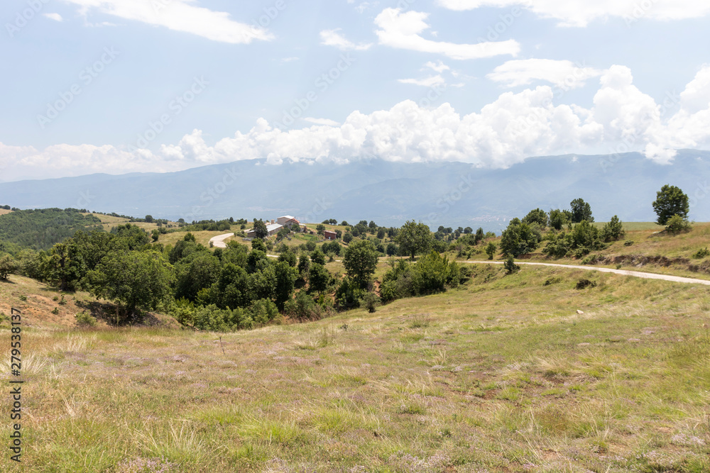 Obraz premium Landscape of Ograzhden Mountain, Bulgaria