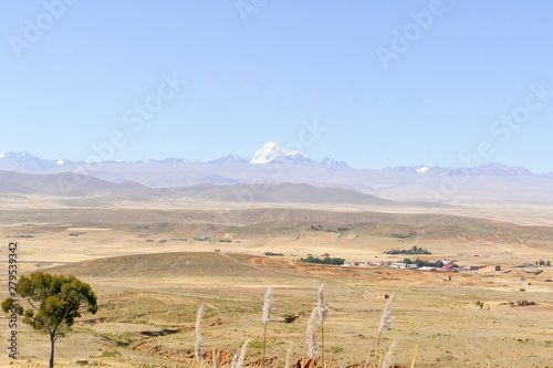 Bolivian landscape around La Paz photo