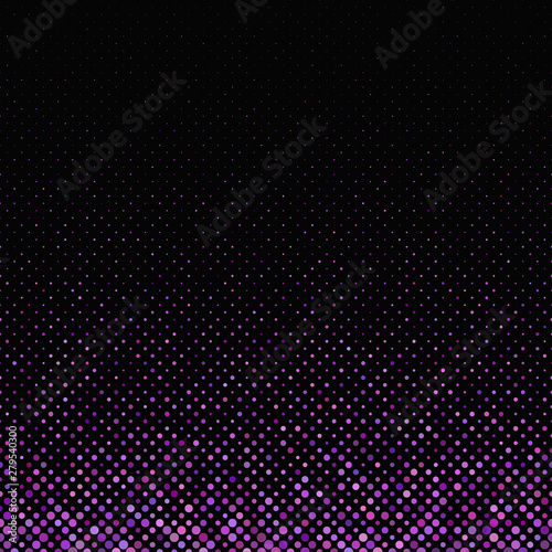 Purple geometrical dot pattern background - vector design © David Zydd