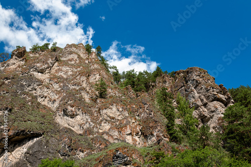 fantastic mountain landscape on a summer day