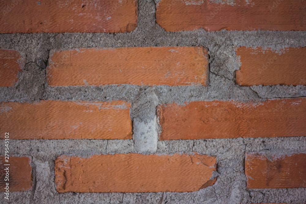 Obraz premium brick wall background old texture vintage bricks